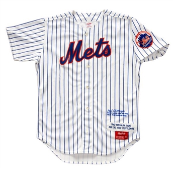 1992 Mel Stottlemyre Game Used and Signed 1962 New York Mets  Nostalgia Game Jersey (Stottlemyre LOA)